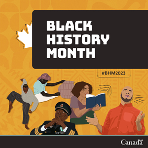 Visual for Instagram with the Black History Month