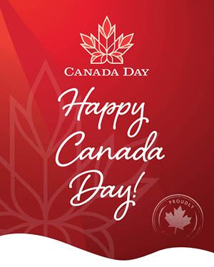Facebook/X/LinkedIn Happy Canada Day visual