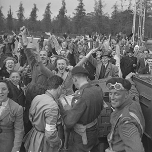 Version en noir et blanc de Libération