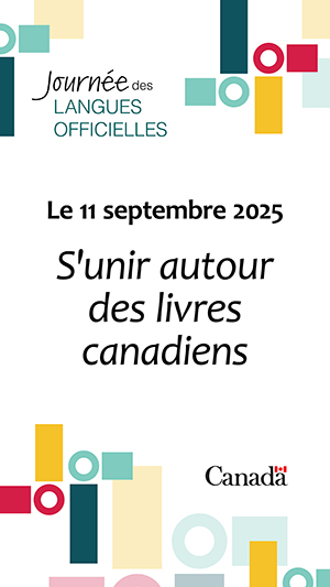 Visuel Instagram de la Journée des langues officielles