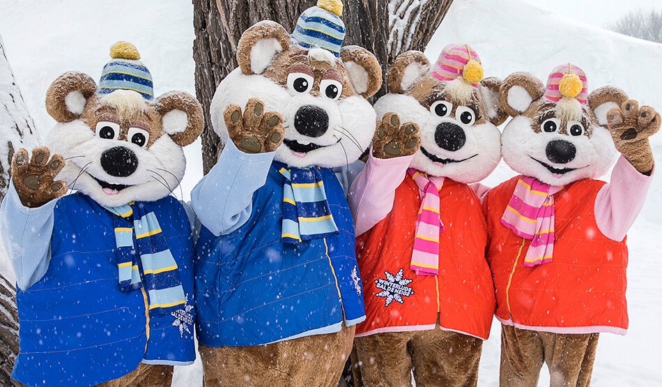 Winterlude mascots