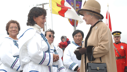 queen elizabeth visit canada