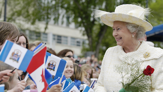 queen elizabeth visit canada