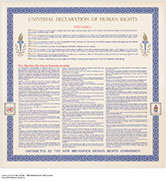 Title: Universal Declaration of Human Rights : Distributed by the New Brunswick Human Rights Commission