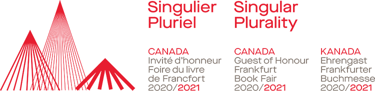 Logo - Singulier Pluriel, Canada, Invité d'honneur, Foire de livre de Francfort 2020