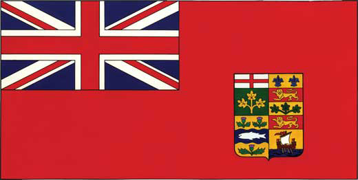 Le Red Ensign canadien de 1871 à 1921