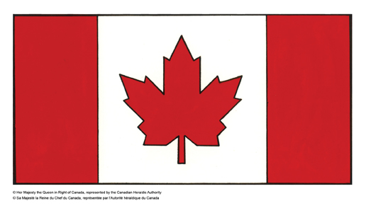 Proposition pour le drapeau canadien – dessin 3 de 3.