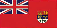 Le Red Ensign canadien de 1921 à 1957