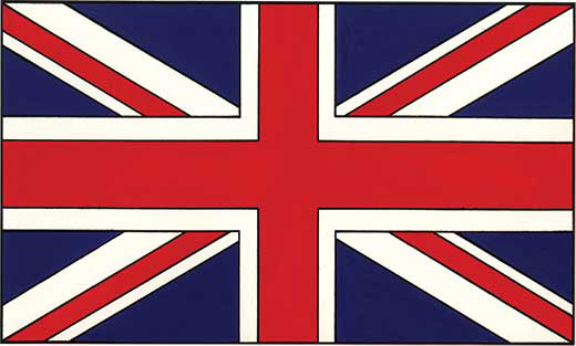 Le drapeau royal de l’Union de 1801 à 1965