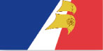 Le drapeau de la collectivité francophone de Terre-Neuve-et-Labrador