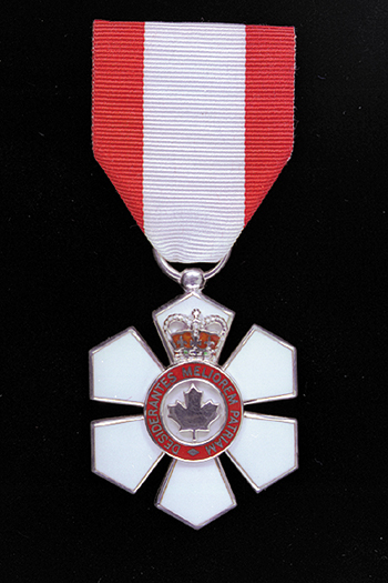 Order of Canada badge, member level.