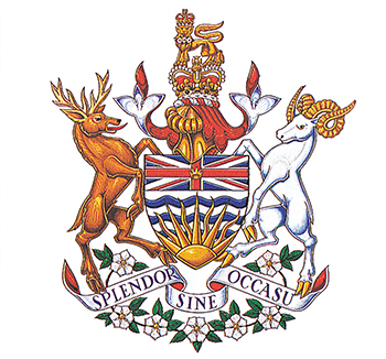 The Coat of Arms of British Columbia