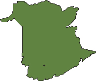 Map of the province of New Brunswick
