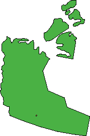 Carte des Territoires du Nord-Ouest