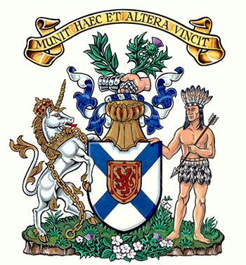 The Coat of Arms of Nova Scotia