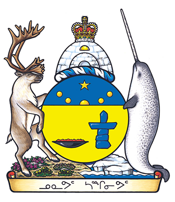 Les armoiries  du Nunavut