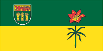The flag of Saskatchewan