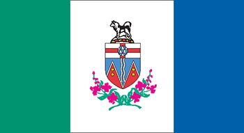 Le drapeau du Yukon