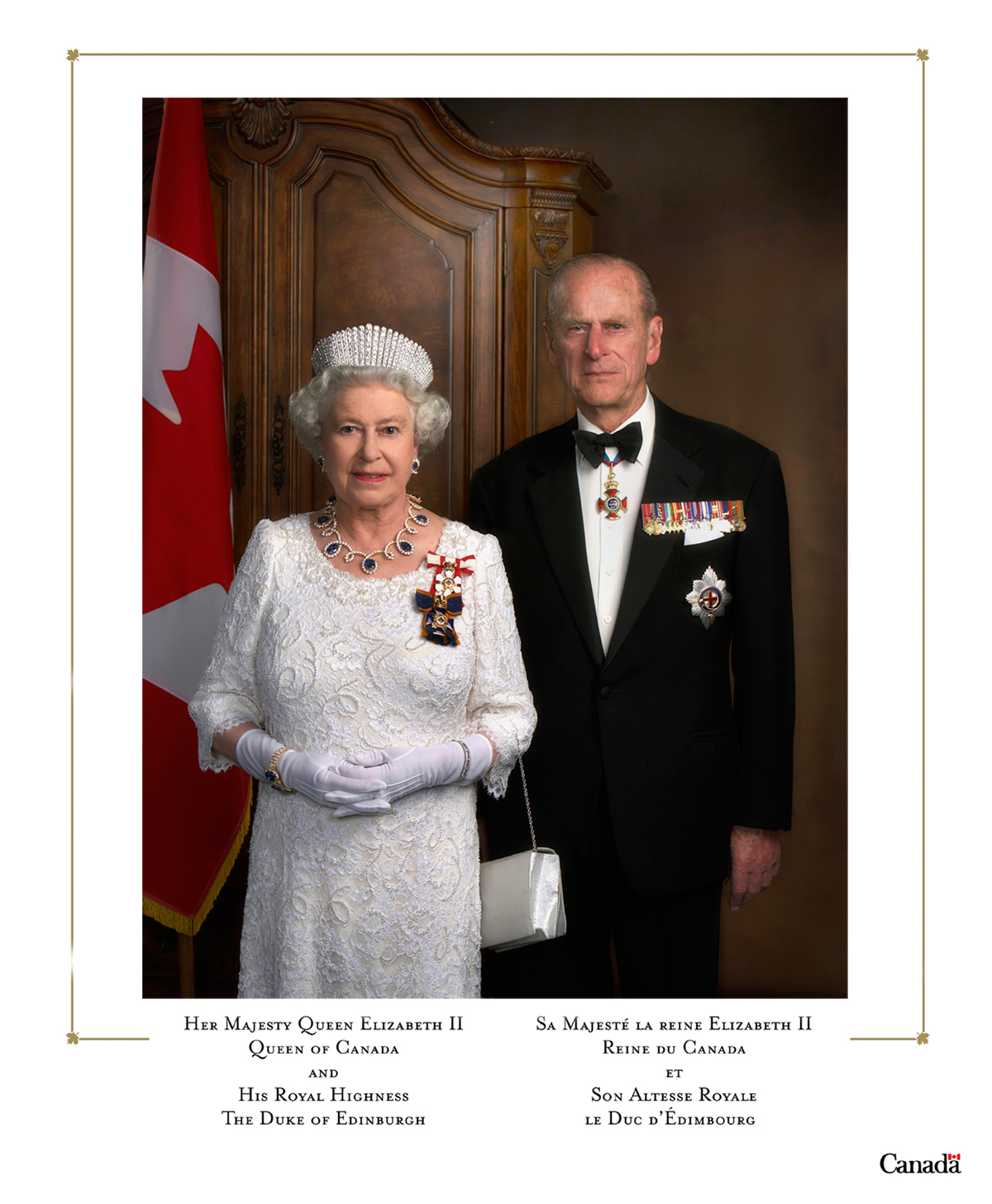 Téléchargez des portraits royaux Canada.ca