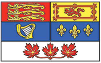 Drapeau canadien personnel du souverain