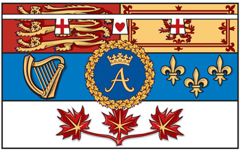 The Princess Royal’s Personal Canadian Flag