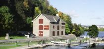 Bytown Museum, with Rideau Canal locks in the foreground