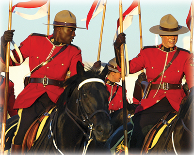 The Royal Canadian Mounted Police Musical Ride