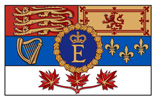 Le drapeau canadien personnel de la Reine