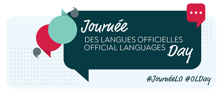 Journée des langues officielles. #JournéeLO