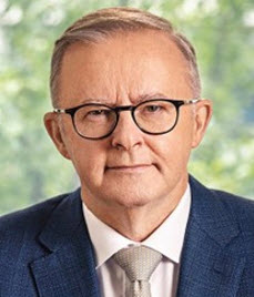 Headshot of Anthony Albanese