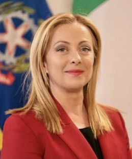 Headshot of Giorgia Meloni