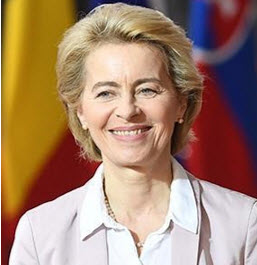 Headshot of Ursula von der Leyen