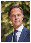 Headshot of Mark Rutte