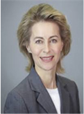 Headshot of Ursula von der Leyen