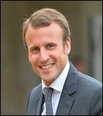 Portrait d'Emmanuel Macron