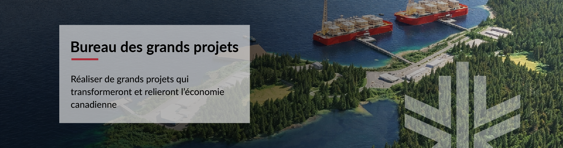Réaliser de grands projets qui transformeront et relieront l’économie canadienne