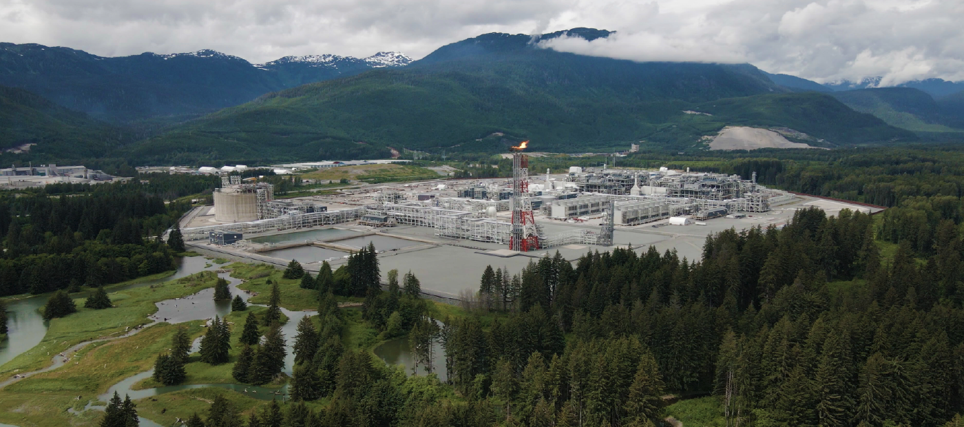 LNG facility in Kitimat, British Columbia