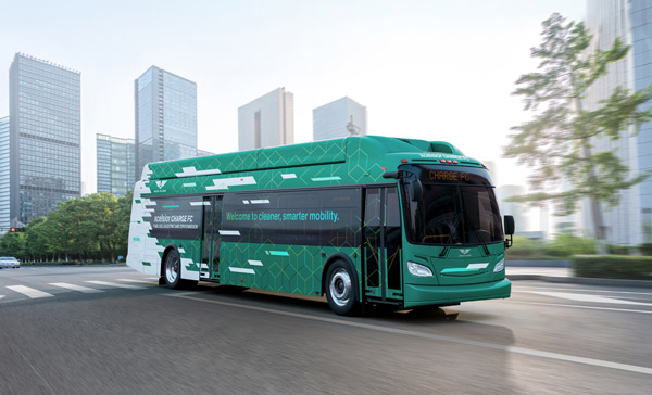 Bus électrique à pile à combustible New Flyer Xcelsior CHARGE FC™