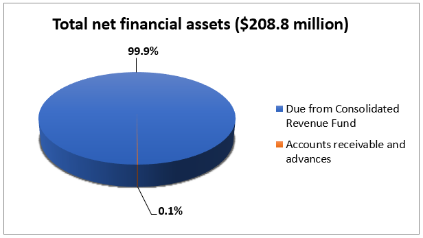 Total net financial assets