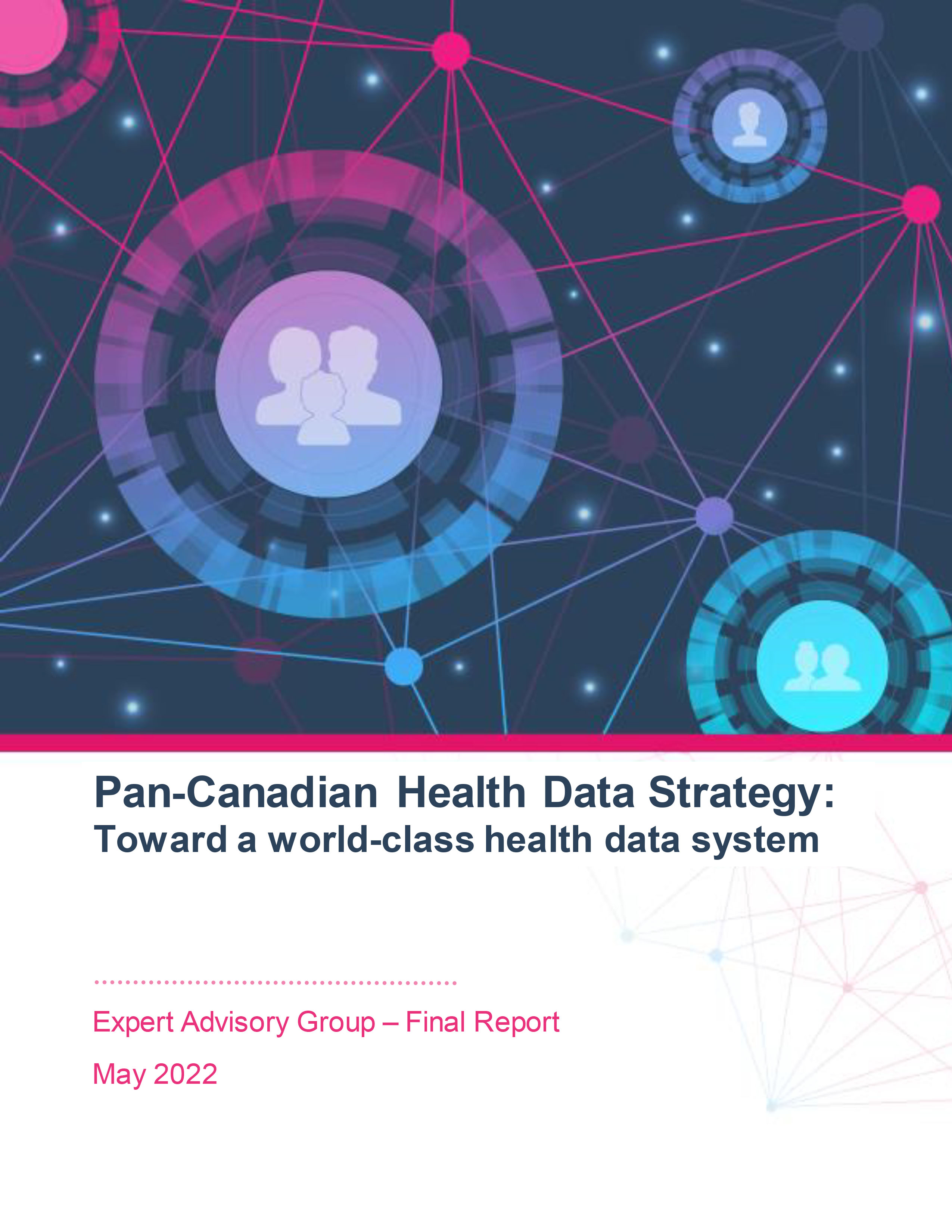 Expert Advisory Group Report 3: Toward a world-class health data system