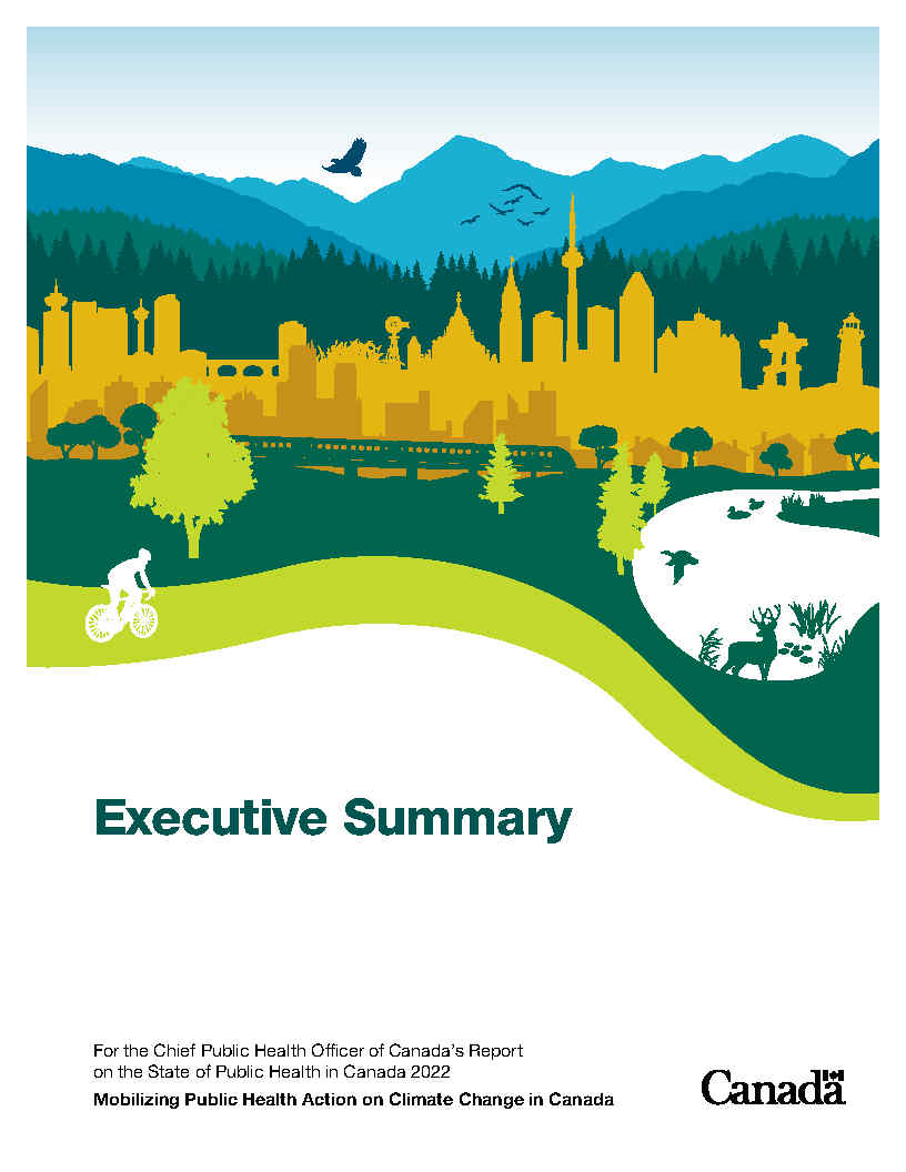 Executive summary: Mobilizing Public Health Action on Climate Change in Canada