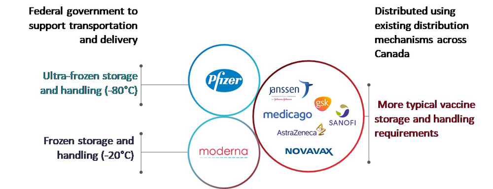Figure 6. Delivery and distribution of COVID-19 vaccines