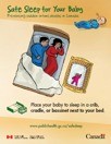 Place your baby to sleep in a crib, cradle or bassinet next to your bed