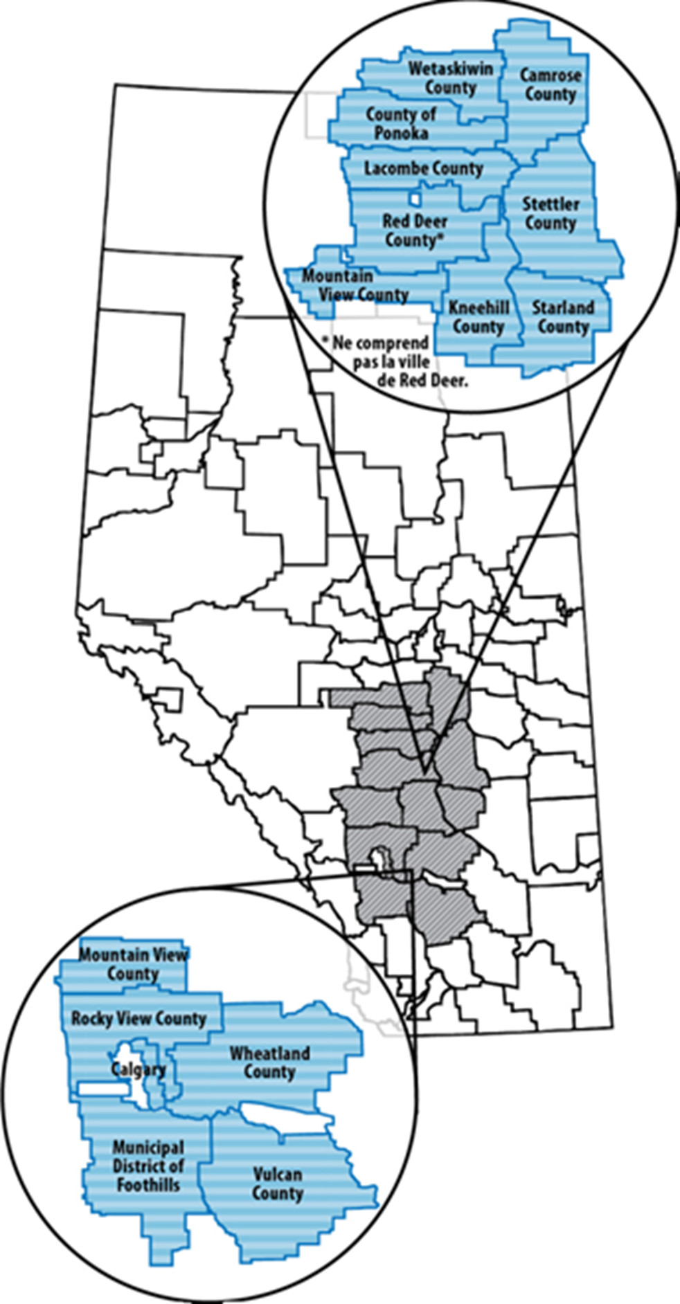 Site sentinelle no. 3 : Alberta (Services de Santé de l'Alberta : région de Calgary et région centrale)