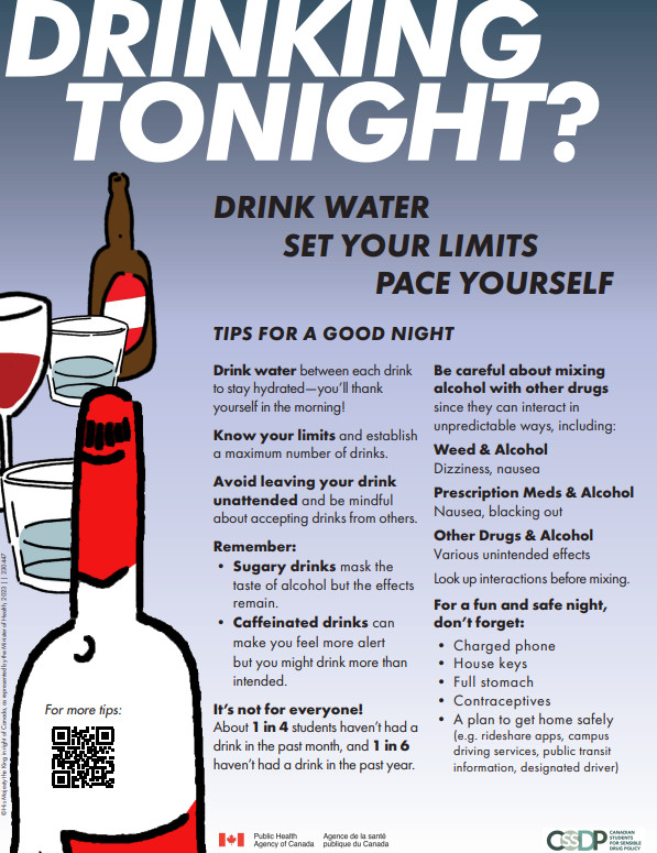 Drinking tonight? (poster)