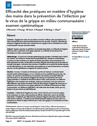 Prévenir la grippe par l’hygiène des mains