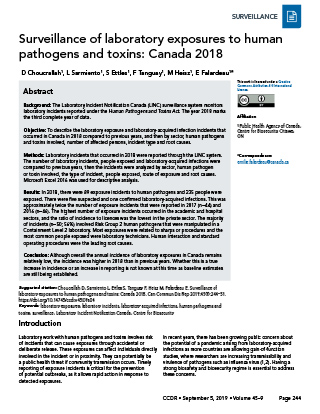 Epidemiology of Clostridioides difficile infection in Canada: A six-year review to support vaccine decision-making