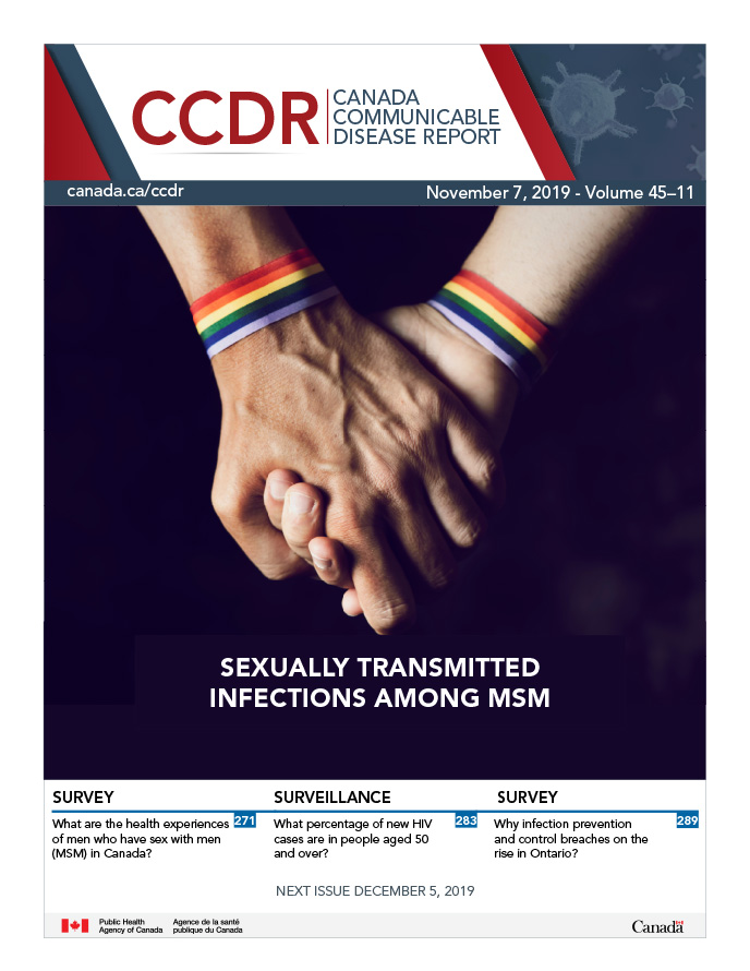 Volume 45–11, November 7, 2019: Sexually transmitted infections among MSM