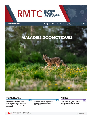 RMTC : Numéro 45-7/8 - Numéro du juillet et août  - le 4 juillet 2019 :  Maladies zoonotiques