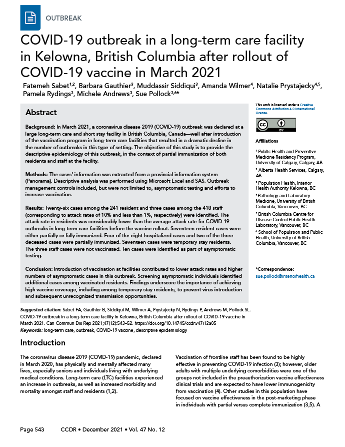 Volume 47-12, December 2021: Social Media Responses to COVID-19